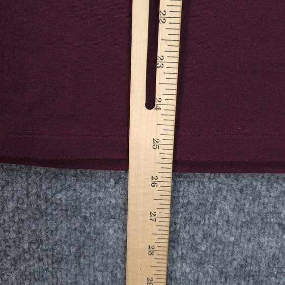 Mizzen+Main Burgundy Zip Up Sweater - Picture 9 of 11